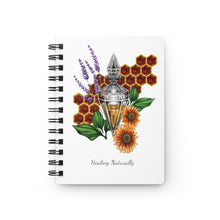Load image into Gallery viewer, Healing Naturally Spiral Bound Journal