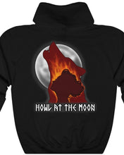 Load image into Gallery viewer, Howl At The Moon Hooded Sweatshirt
