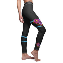 Load image into Gallery viewer, Band and Flower Casual Leggings
