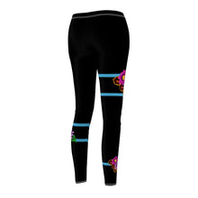 Load image into Gallery viewer, Band and Flower Casual Leggings
